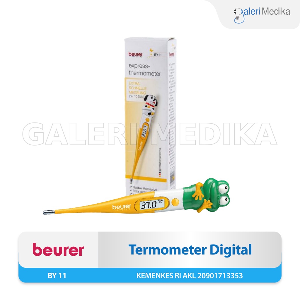 Termometer Anak Beurer BY11 / BY-11 / BY 11 Motif Menarik - Thermometer Ketiak