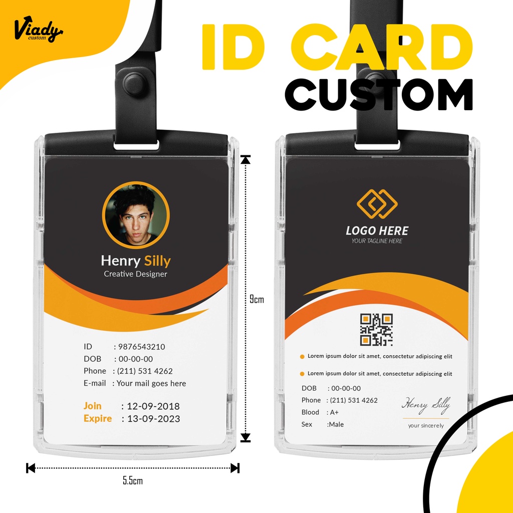 

CETAK ID CARD CUSTOM | LANYARD | KARTU IDENTITAS