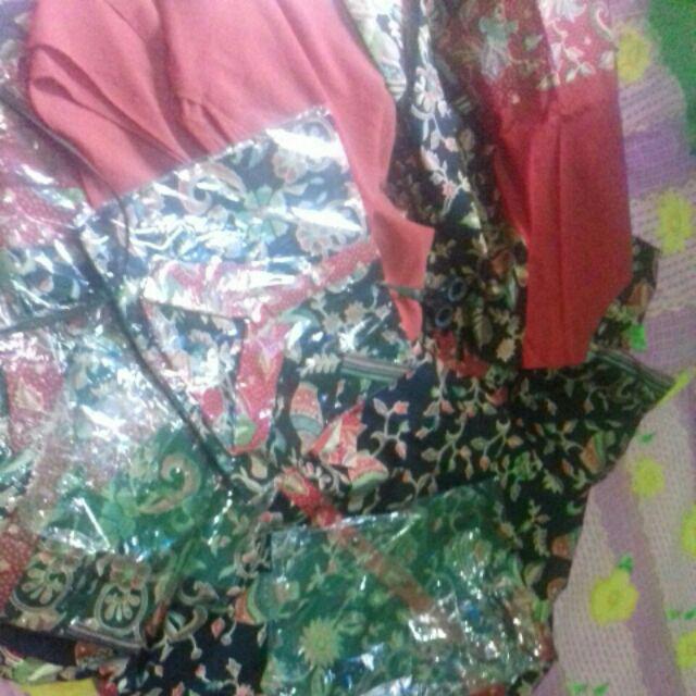 Sarimbit Couple Batik Keluarga/family Gamis Muslim Krisdayanti (kd) Gentong Hitam