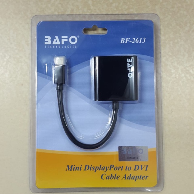 BAFO BF-2613 Mini DisplayPort to DVI Adapter