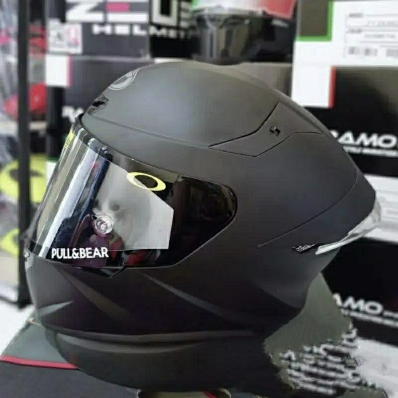 helm kyt tt course original paket ganteng