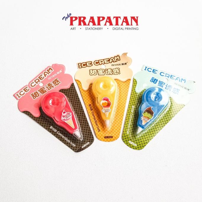 

INYAN CORRECTION TAPE / TIP EX INYAN ICE CREAM CP-8303