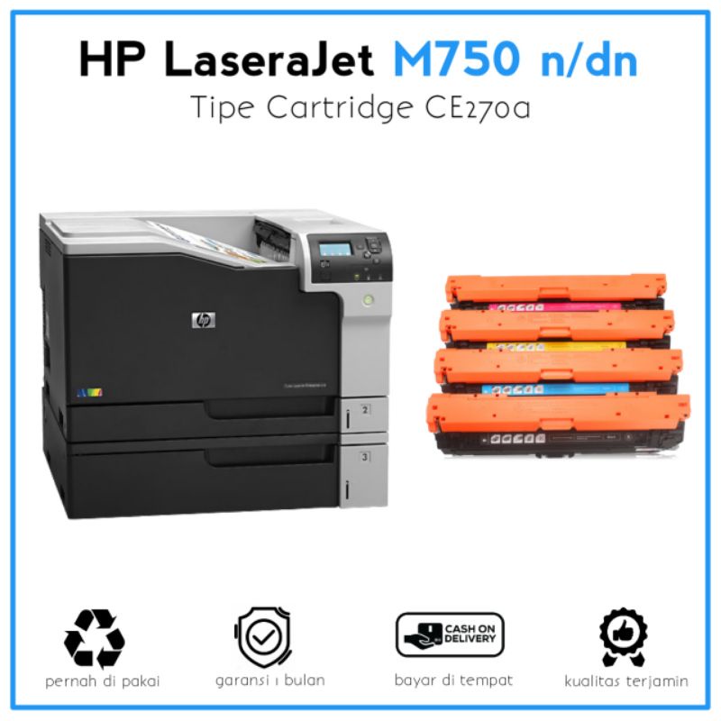 Printer HP LaserJet M750 n/dn Bekas berkualitas