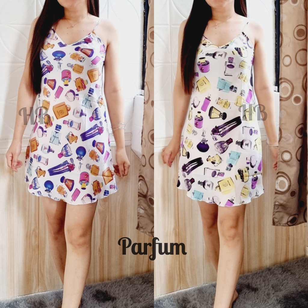 HB FO - DASTER SATIN SATU TALI IMPORT BANYAK MOTIF / BAJU TIDUR DASTER IMPORT MURAH / PART 7