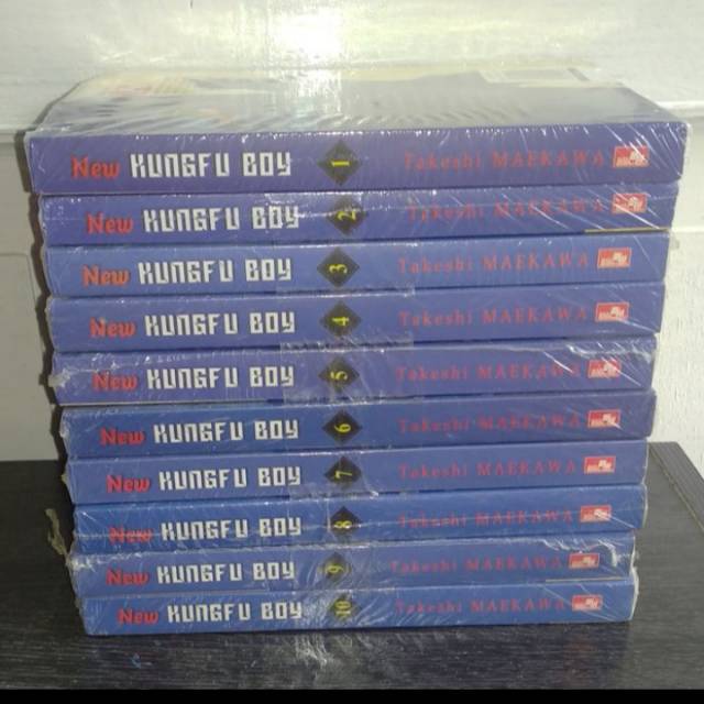 Komik kungfu boy premium set Segel lengkap 1-10 tamat