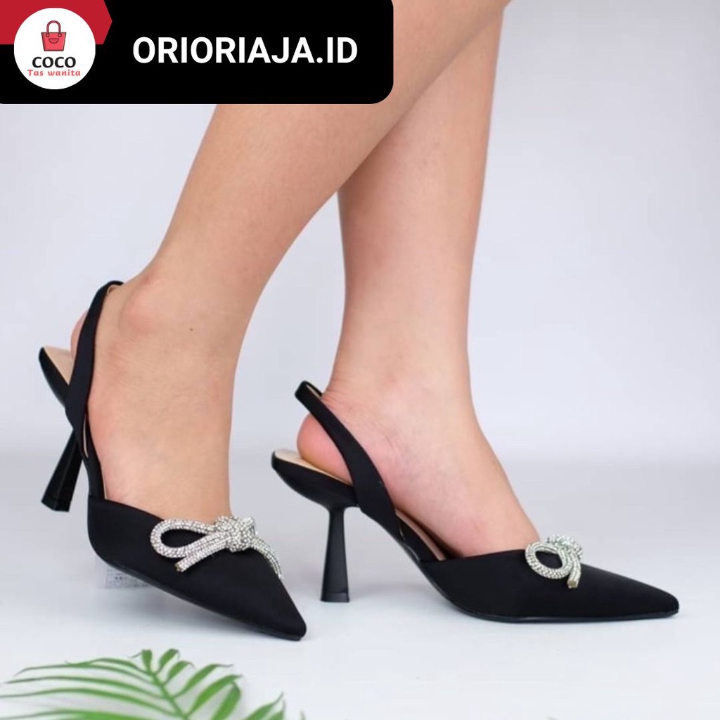 Sepatu ZR 525 / Sendal / Sandal Wanita Import / Sepatu Heels Wanita / Sepatu Murah Kualitas Premium / BY TAS WANITA COCO