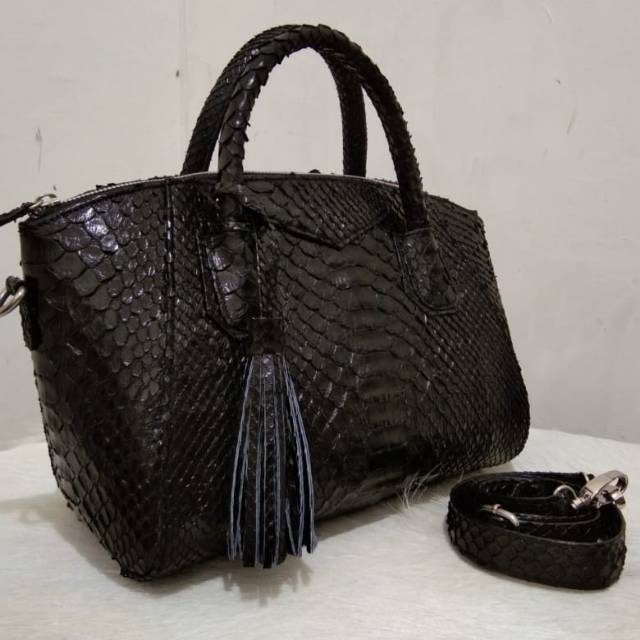Tas kulit piton model tas gifency