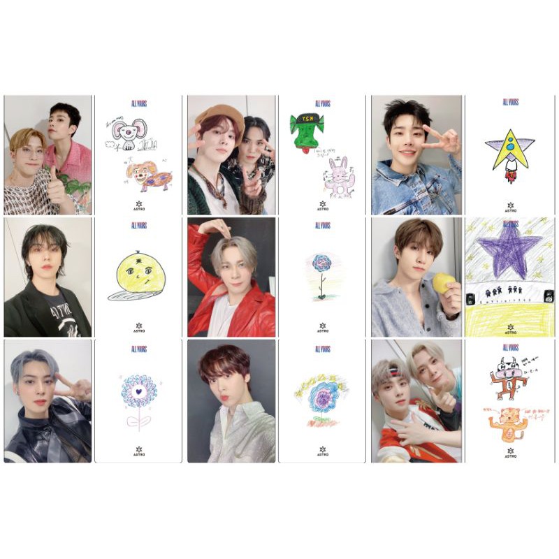 (BOOKED) PHOTOCARD BROADCAST ASTRO (BACA DESKRIPSI BOX)