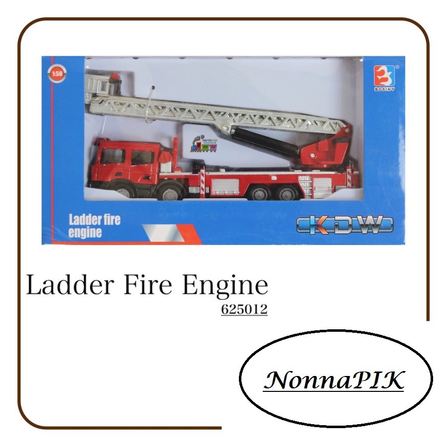 Diecast Original Kaidiwei KDW Fire Fighter Truck Pemadam Kebakaran