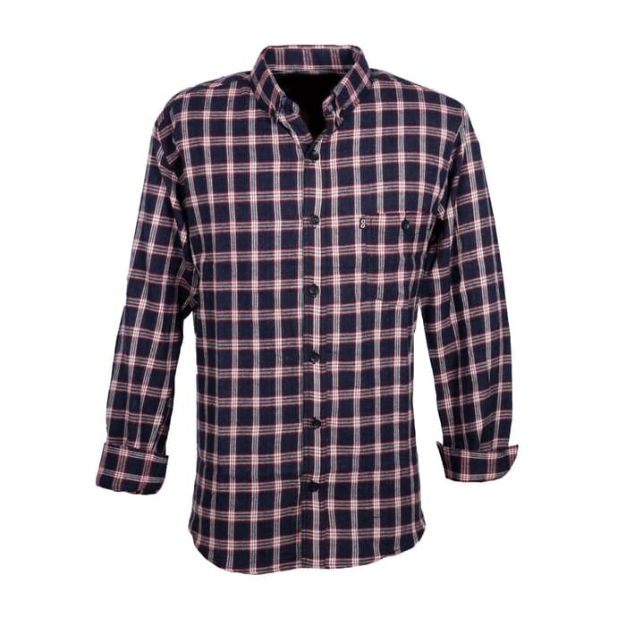 BROODIS KEMEJA FLANEL PRIA MOTIF TERBARU BEST SELLER OFFICIAL STORE - Beige