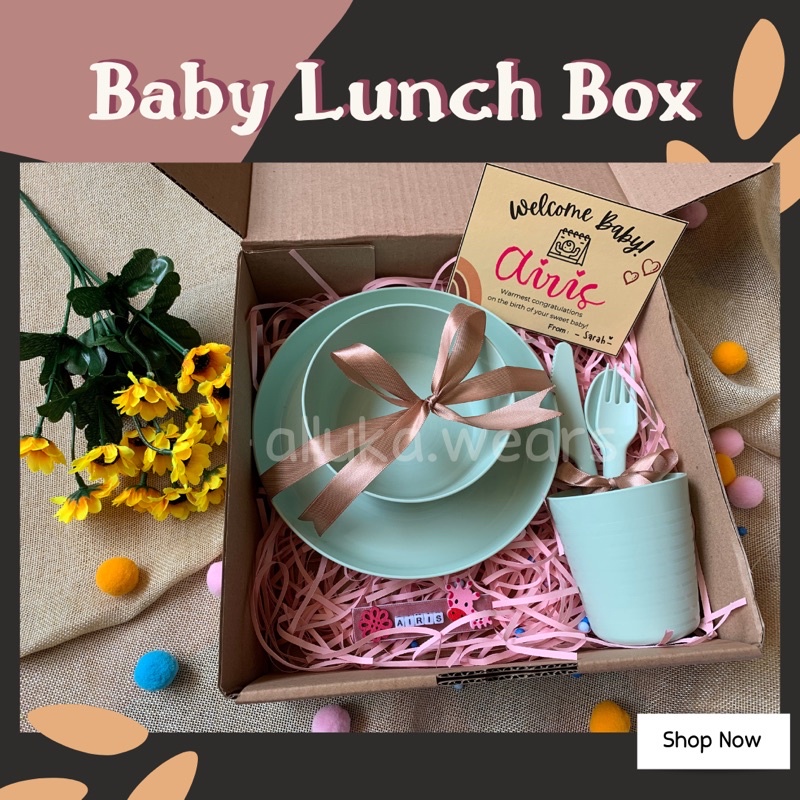Hampers Baby Lunch Box - Set Alat Makan Bayi