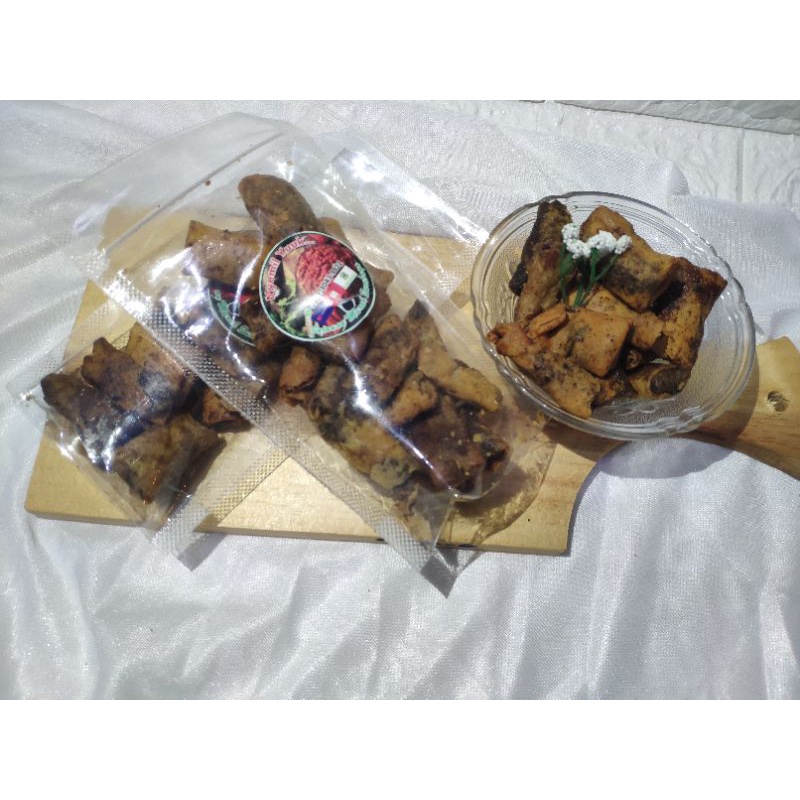 

Lumpia Kering Isi Coklat Berat 120gr