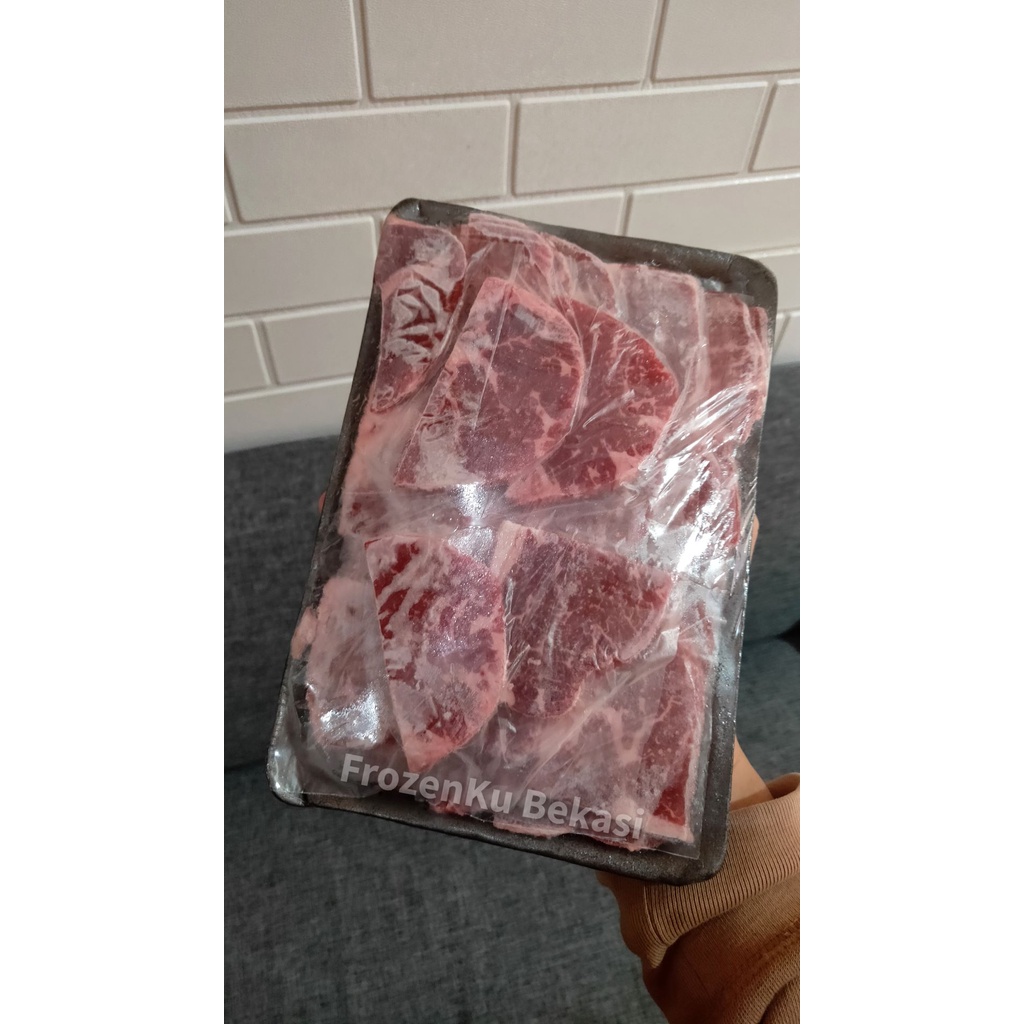 

TEPPANYAKI YAKINIKU 500GR TOKUSEN DAGING/BEEF WAGYU HALAL MB 4-5