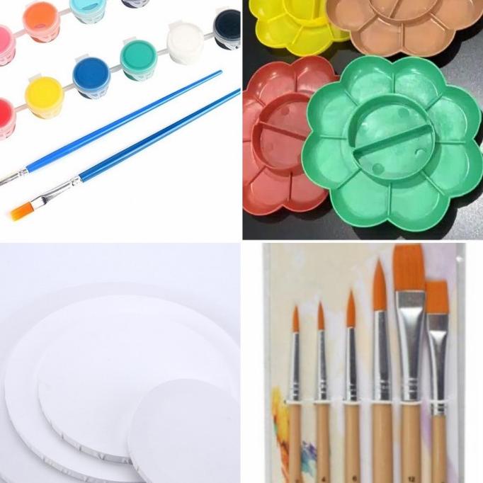 

Paket Alat Lukis + Kanvas lingkaran 40cm
