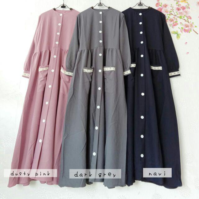 Grosir Batik Tunic Gempi Anggrek Asli Pekalongan