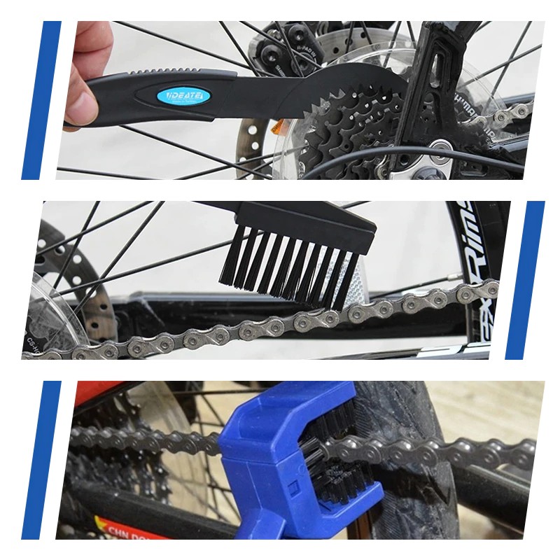 YGRETTE - PAKET SIKAT PEMBERSIH RANTAI SEPEDA PELUMAS LUBE bike chain cleaner set Gir Gear Sprocket