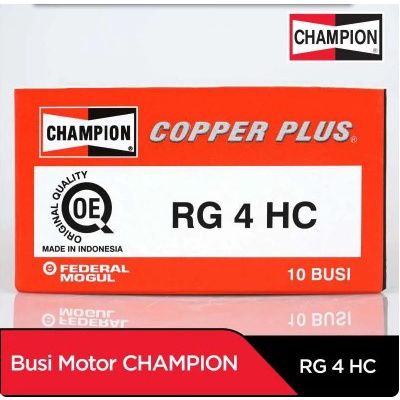 BUSI CHAMPION RG4HC PANJANG Busi Kharisma busi Grand busi Supra X 125 busi Beat busi Revo Absolute busi Scoopy Beat New Scoopy New busi Vario Vario 125 Vario 150 Beat Pop Vario 110 ESP Supra x 125 Helm In Satria FU 150