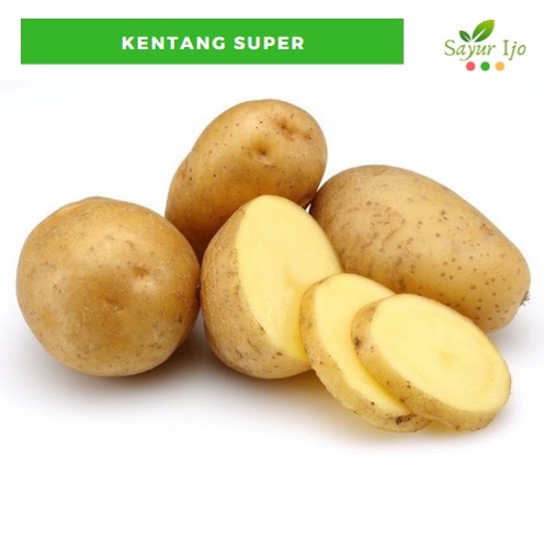 

Kentang Dieng Super 950 - 1000 Gram / Pack Fresh Potato Kentang Kuning Sayur Hijau Segar