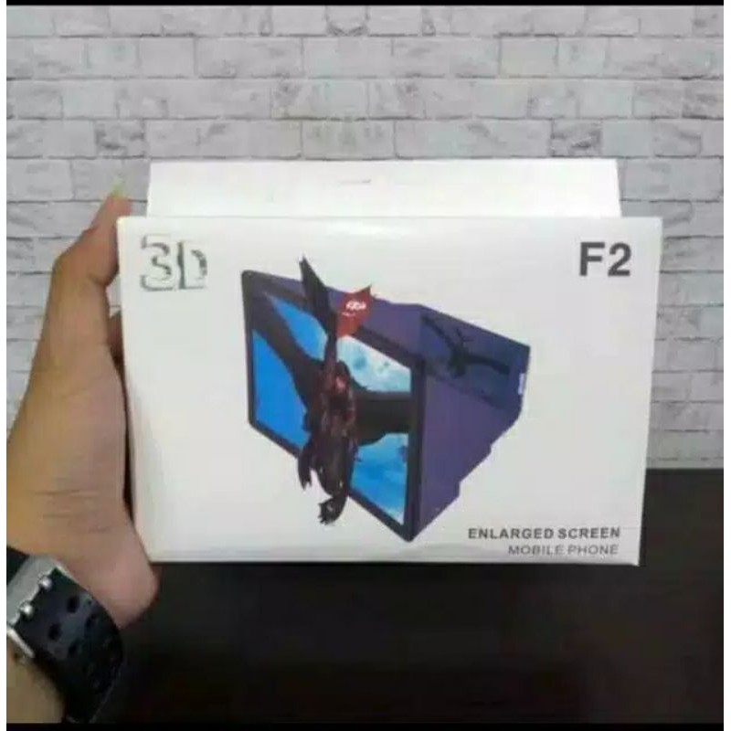 kaca pembesar 3D F2