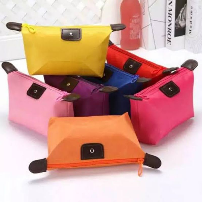 Pouch Kosmetik Lokal Tas Kosmetik Dompet Kosmetik Tas Make Up Penyimpanan Kosmetik