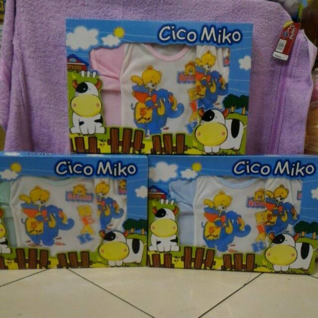 Babyset besar cico miko set pakaian bayi