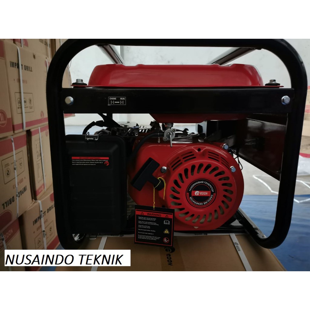 Jual Promo Diskon Spesial Genset Watt Edon Pt L Gasoline Generator Generator Bensin