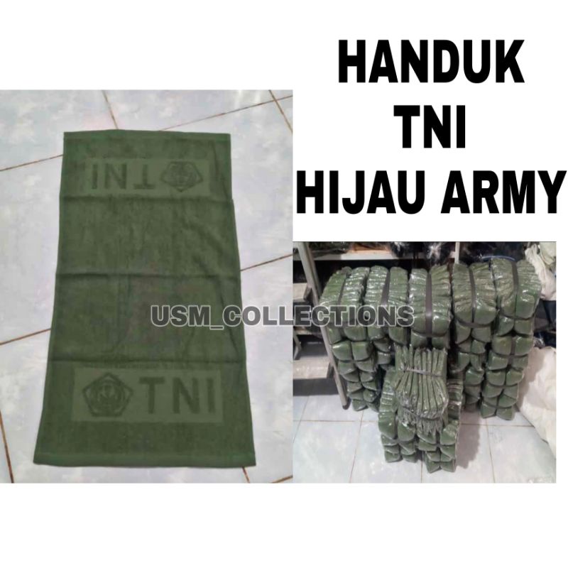 Handuk TNI kecil / handuk olahraga TNI