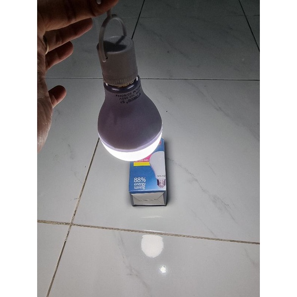 Volto Led bulb Magic emergency 10W. Nyala terang harga murah