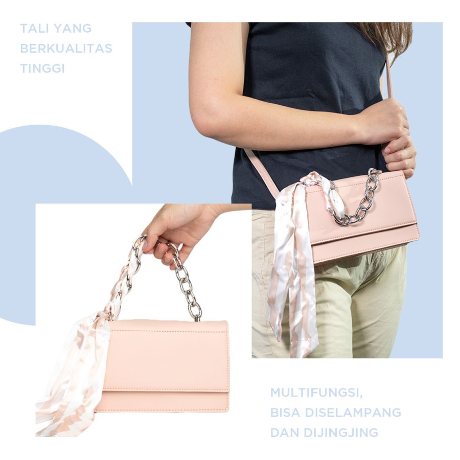 Tas wanita tas selempang kotak tas wanita tas selempang import batam/Tas kotak wanita/Tas kotak hita