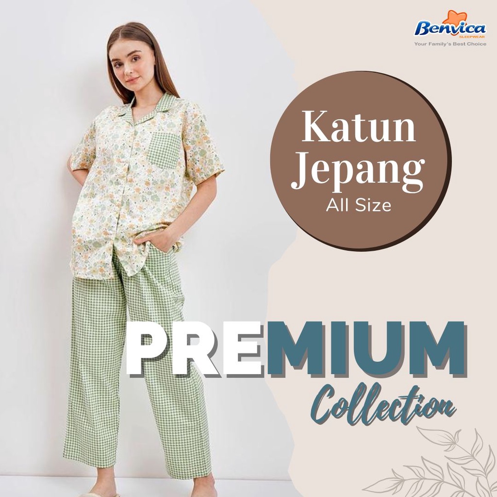 BAJU TIDUR CELANA PANJANG KATUN JEPANG GREET