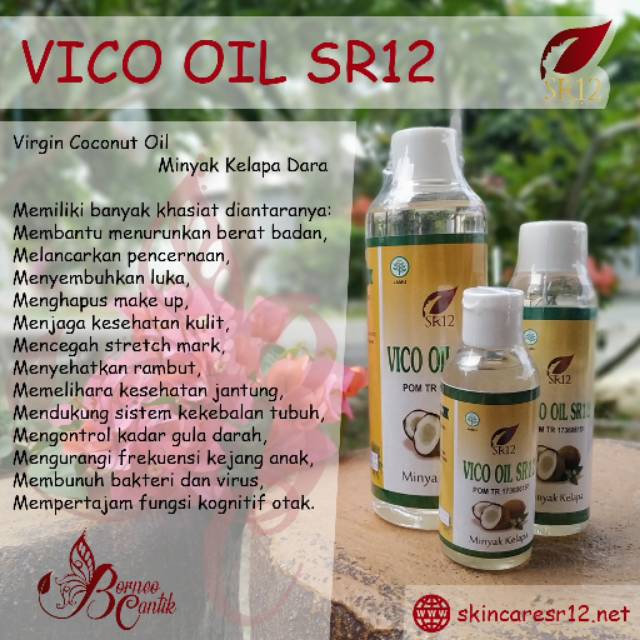

TERBAIK !!! VICO (virgin coconut oil) sr12 / MINYAK KELAPA SERBAGUNA / PENYUBUR RAMBUT / RUAM POPOK.