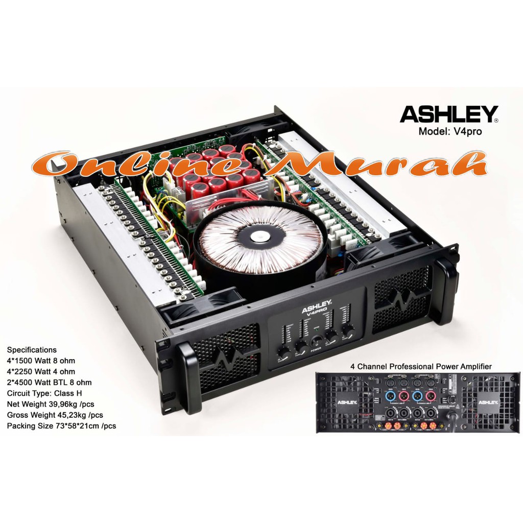 Power ASHLEY V4PRO 3U ORYGINAL ashley v4pro