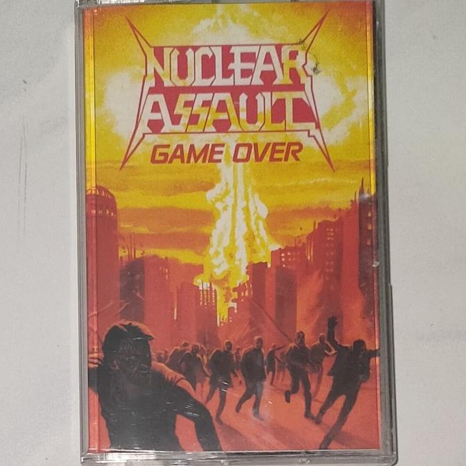 kaset pita NUCLEAR ASSAULT-"game over" BAGUS