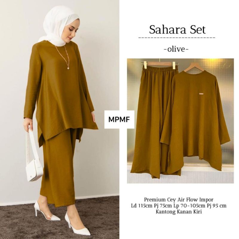 Sahara Set//Setelan Pakaian Wanita