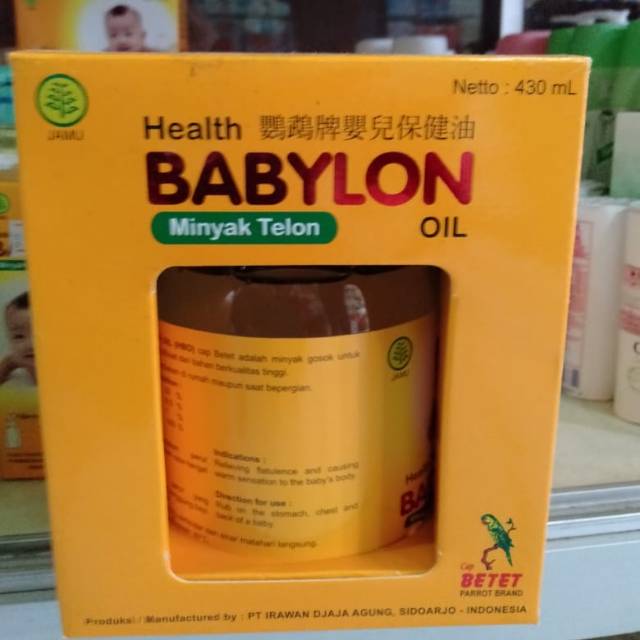 Babylon minyak telon cap betet 430ml