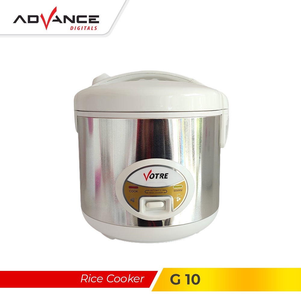 【Garansi 1 Tahun】Advance G-10 Rice Cooker 350W Penanak Nasi Kapasitas 1.2 Liter