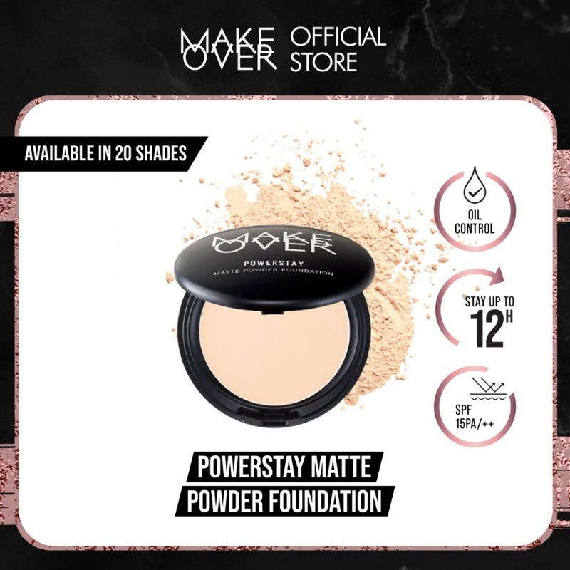 MAKEOVER POWERSTAY MATTE POWDER FOUNDATION