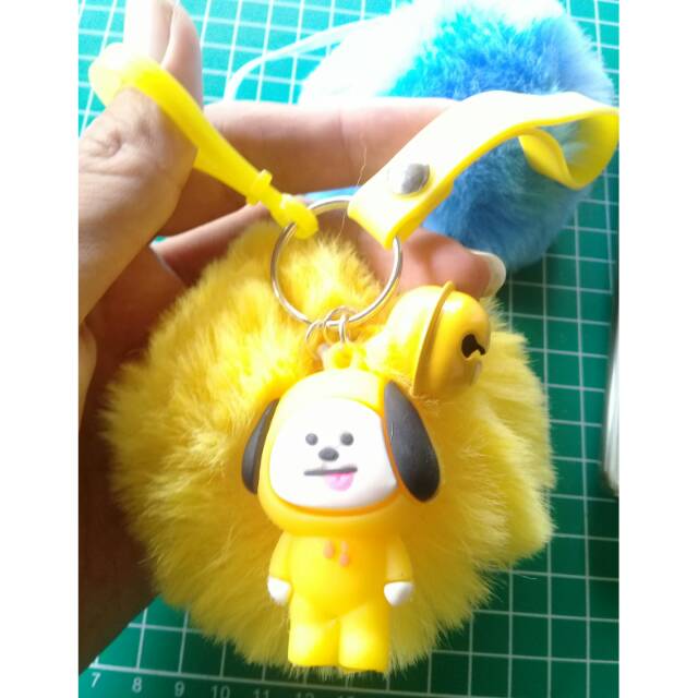 Set Gantungan Kunci / Tas / KeyChain BTS 5IN1