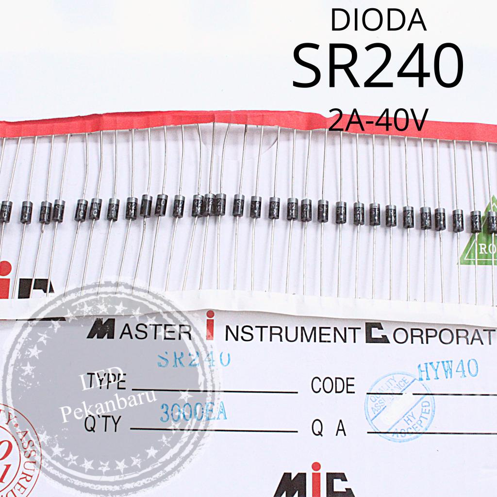 DIODA SR240 SR 240 MIC 2A 40V RENTENG DIODE SHOTTKY RECTIFIER SB240