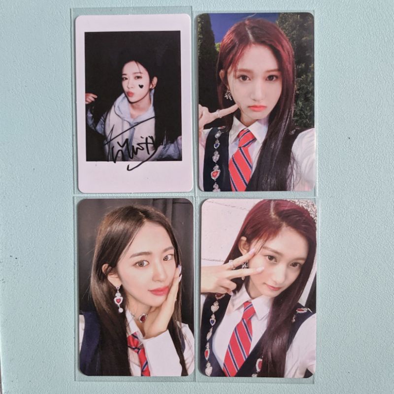 [TAKE ALL ONLY] Photocard IVE Yujin Yizhiyu Eleven Leeseo Lucky Draw Withmuu