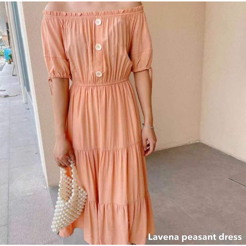 Lavena peasent dress - Thejanclothes