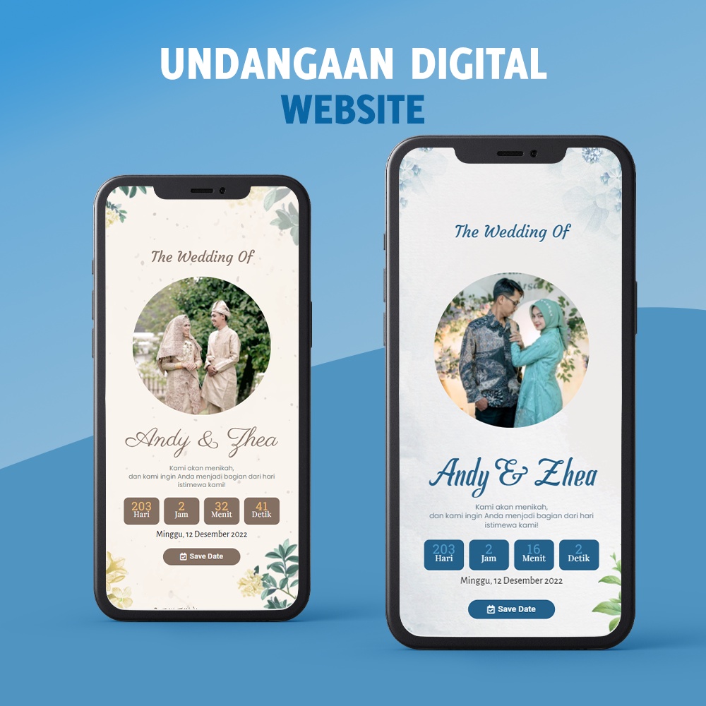 Undangan Digital Website Pernikahan | Undangan Digital Web