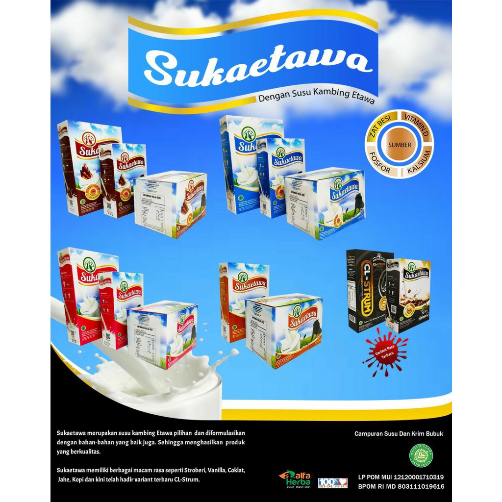 

Susu Kambing Etawa - Suka Etawa Sachet