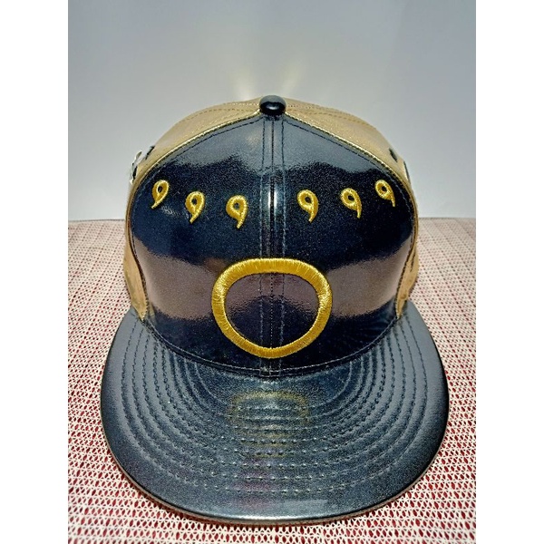 Topi New Era Original Snapback Fitted-Cap Naruto Shippuden 7⅝ Gold Black