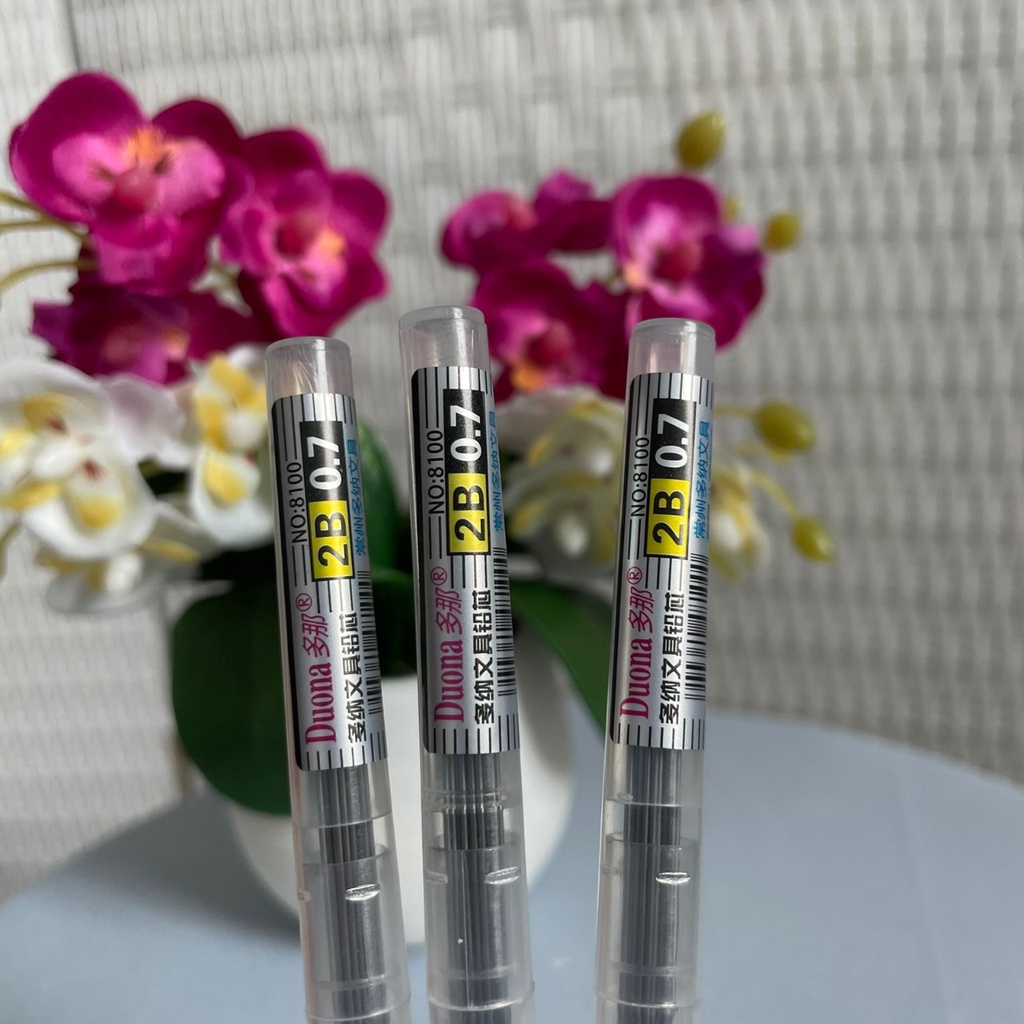 

ISI PENSIL CETEK 2B DUONA REFFIL PENCIL READY UNIK GROSIR BERKUALITAS