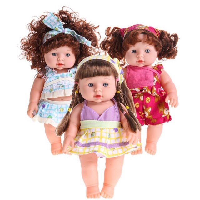 Boneka bayi full vinyl reborn bisa bersuara bernyanyi bpa free silikon berkedip 28cm import spirit n