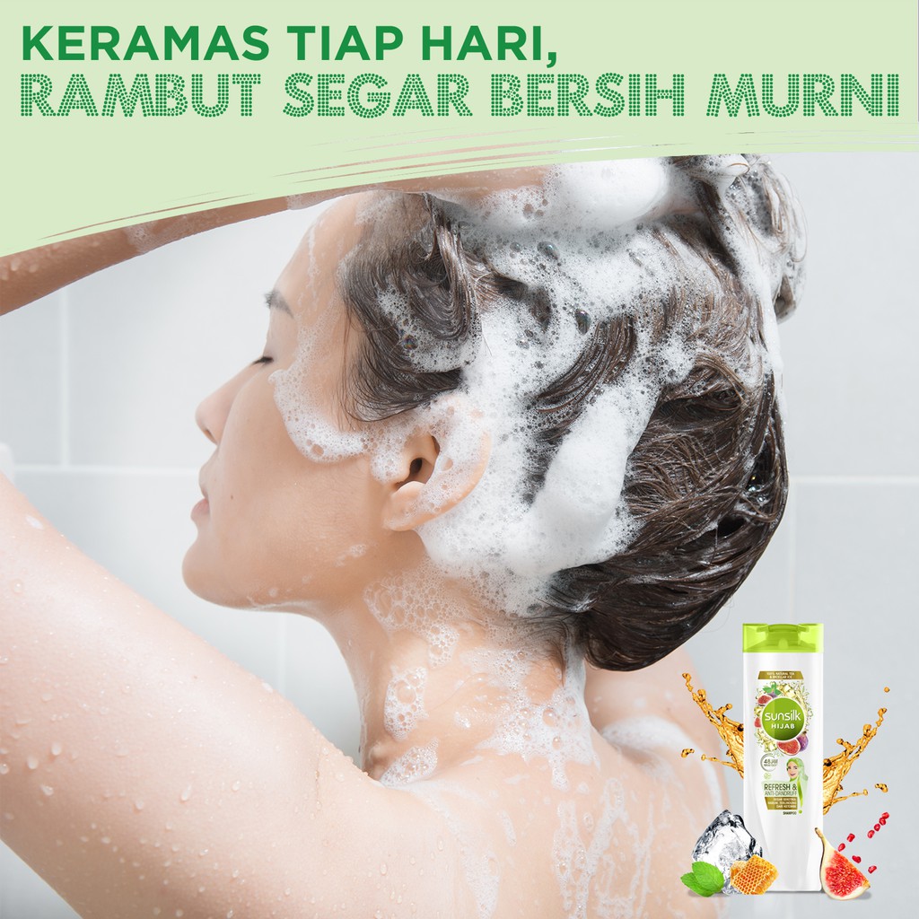 Sunsilk Hijab Recharge Refresh And Anti Dandruff Shampoo 170 ml-6