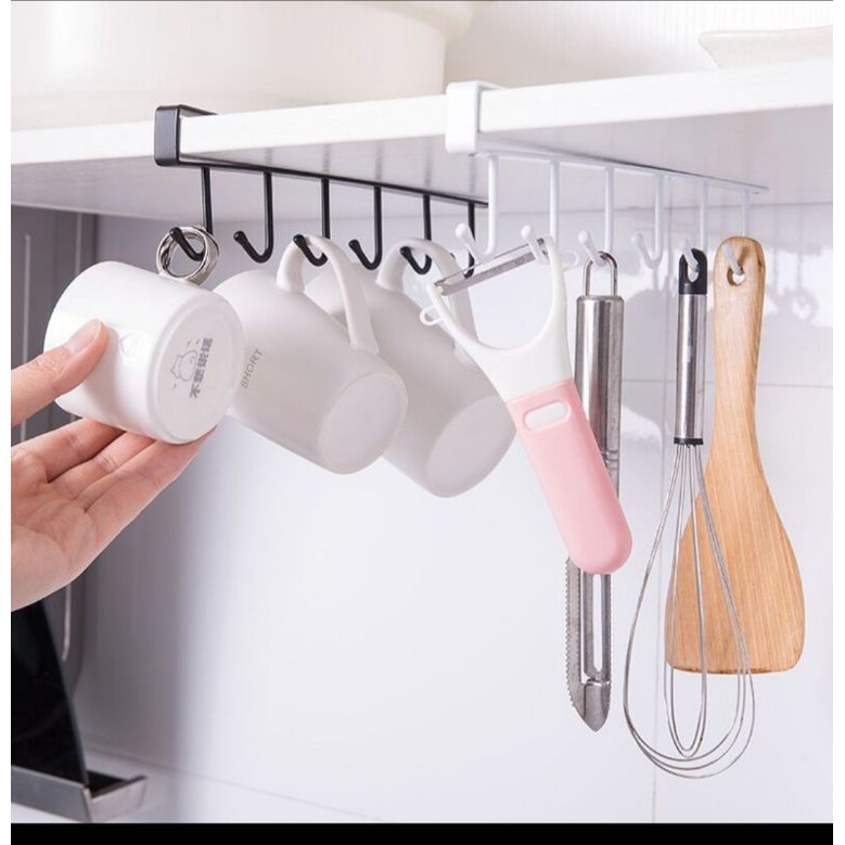 CANTOLAN SERBAGUNA GANTUNGAN LEMARI DAPUR RAK GELAS PERALATAN DAPUR