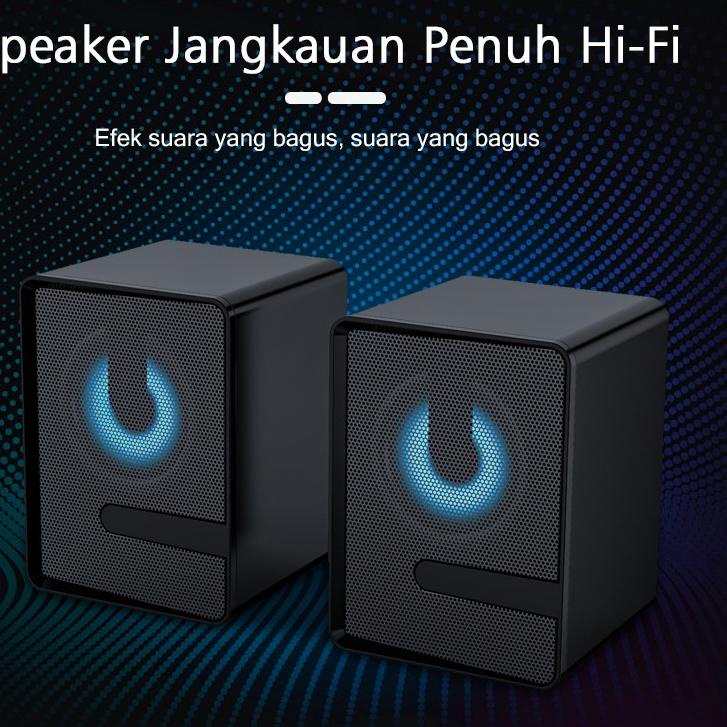Keluaran Terbaru.. Speaker Mengmei Komputer Audio USB Speaker Aktif Speaker Subwoofer