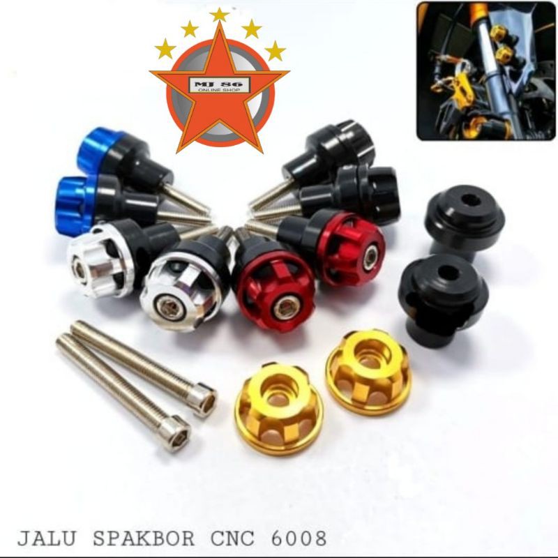 Jalu Spakbor Depan Nmax Aerox R15 R25 Ninja 250 Lexi Full Cnc Universal